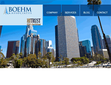 Tablet Screenshot of boehm-associates.com